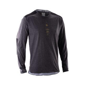 LEATT dres dlhý rukáv MTB Trail 4.0, Ghost Black