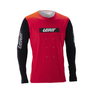 LEATT dres krátky rukáv MTB Gravity 8.0, Race Red