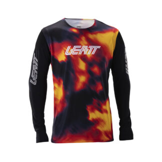 LEATT dres dlhý rukáv MTB Gravity 8.0, Heatmap Red