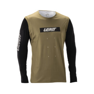 LEATT dres krátky rukáv MTB Gravity 8.0, Race Brown